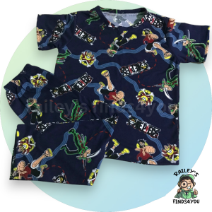 Luffy - One Piece Terno Pajama - T-shirt and Pants Pantulog