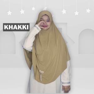 HAJENA - KHIMAR ZULFA BANDANA DAGU FREE CADAR JERSEY PREMIUM HIJAB FRENCH SYARI DAILY