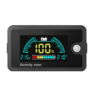 8-100V Wide Voltage Digital Meter Realtime Monitoring Quick Connection Design for Motorcycles Outdoor