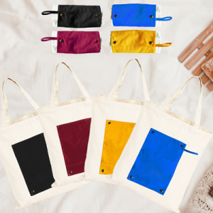 COLOR Foldable Canvas Bag - 8oz [ READY STOCK MALAYSIA ]