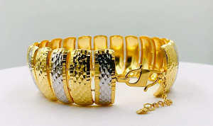 MJ Jewellery 375/9K Gold Pulut Dakap Bracelet T65