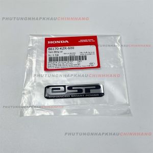 Tem ESP HONDA dán ốp lọc gió chính hãng Honda Tem nổi động cơ Honda - 86170KZR600