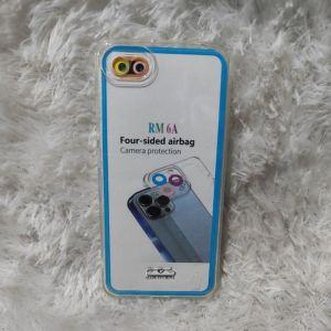 Casing Silikon Xiaomi REDMI 6A Softcase Case Clear Bening Transparan Pro Camera+ Pelindung kaca Camera Bahan Full l karet