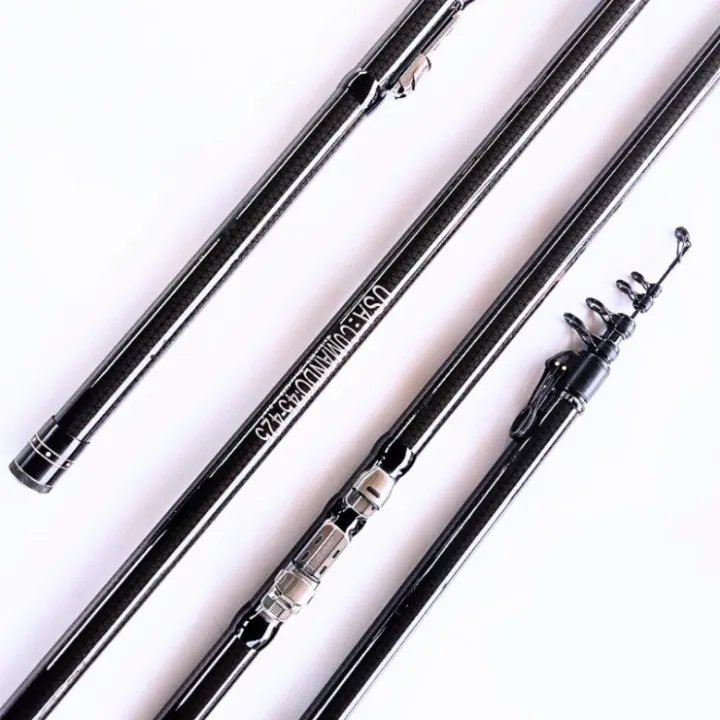 Cần câu lục xa bờ Comando USA 3m6 - 3m9 - 4m25 và 4m5 - Carbon 99% cần ...