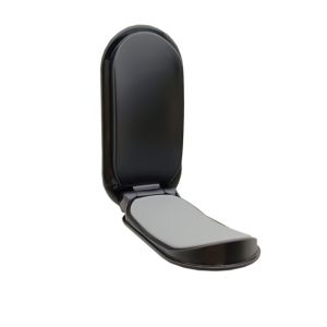 CHARRISSA ic Foldable Headphone Stand Adhesive Non-Slip Silicone Pad Headphone Support Hook Reliable Compact Hanging Headset Holder Under Desk