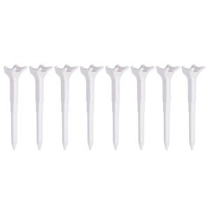 8pcs Golf Bóng đứng luyện tập thực hành Tees thể thao ngoài trời 4 ngạnh đầu golf Tees bóng đứng lâu dài golfs Tees