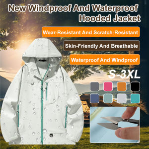 2025 Jackets New Spring/Autumn Styles for Men and Women Windproof and Waterproof Hooded Jackets Outdoor Travel and Mountaineering Clothing