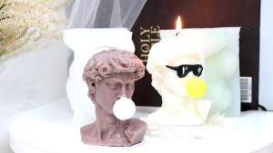 Epoxy Handmade Soap Mold David Decoration Mold for DIY Decoration Making Soap Melt Resin Polymer Clay