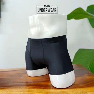 Quần lót nam quần boxer lụa 01 chất thun lạnh mềm mịn siêu mát thấm hút mồ hôi - Underwear Men