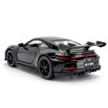 LEO 1:32 Porsche 911 GT3 รถบรรทุกโมเดลรถยนต์ของเล่นอัลลอยหล่อขึ้นรูปสำหรับเด็กของเล่นยานพาหนะสะสมงานอดิเรก. 