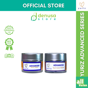 Yuriz Advanced Series | Night Cream + Sun Care Matte Glowing Siang dan Malam Mengatasi Jerawat Kusam