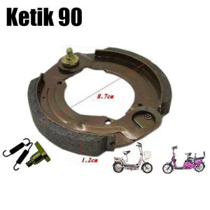 90/100/110 Kampas Rem Depan Sepeda Listrik Universal Brake Pad Kampas Rem Sepeda Listrik