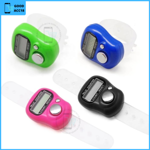 Tasbih Alat Hitung Digital LED Jari Finger Counter