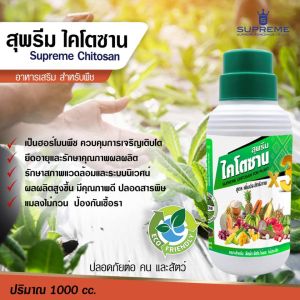 อาหารเสริมพืช ปุ๋ยทางใบ สุพรีมไคโตซาน สุพรีมโกรด์ สุพรีมอะมิโน ของบริษัทสุพรีมเวิลด์ไวด์ ลดต้นทุนเพิ่มผลผลิตเกษตรกรไทย
