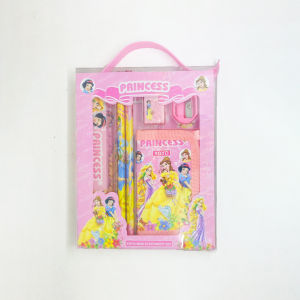 Gratis Semua - Stationery Set / Alat Tulis Set 6 in 1 Hadiah Souvenir / Paket Alat Tulis + Dompet Anak / Alat Tulis Set Karakter