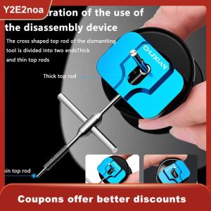 【Y2E2noa】 Reel Bearing Remover Kit Matertial Stainless Steel Repair Kit Baitcasting Maintenance Tools Spool Dismantling Device Pin