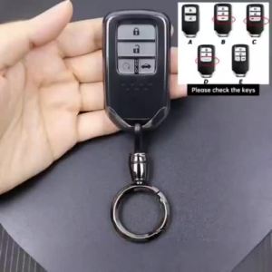 SCH Soft Rubber TPU Key Case Honda Key Cover For Honda City 2014-2026 Civic HRV 2016 CRV G5 Jazz G2 Accord G10 BRV Remote Control Key Protection