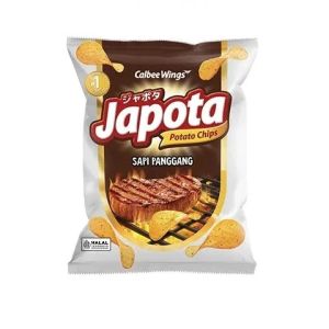 Camilan Snack Keripik Kentang Calbee Wings Japota Ayam Bawang Umami Japanese Seaweed Sambal Bawang Sapi Panggang BBQ Nipis Pedas 68 Gram Sharing Pack 120 Gram