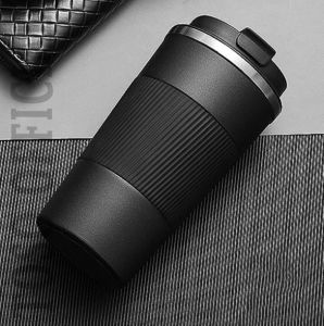 TOSO Tumbler Kopi Gelas Rubber Grip Stainless Insulated Vacuum Mug Coffee