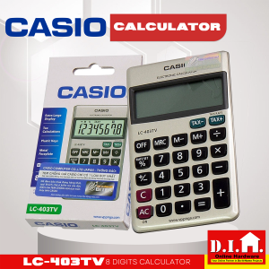 Do It Home Casio LC-403TV 8 Digits Calculator Portable Type