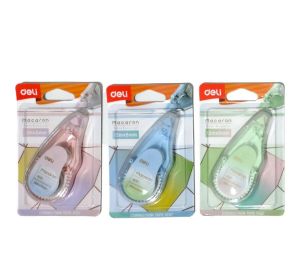 Tipe x Deli Maccaron Correction Tape 12m x 5mm 8137 murah tipx