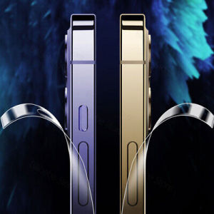 Hydrogel Side Film ANTI GORES BAGIAN SAMPING PROTECT Clear/ Glare iPhone 17 Pro Max 16 15 14/12 Pro/14 Plus/13Pro Max /12 PROMAX 14 14PRO 14+ 13 12 Max 12 Mini 15 15PRO 15 PROMAX Hidrogel Bening Bazzel Bezel Bezzel Bazel Antigores Protector Protection 5G