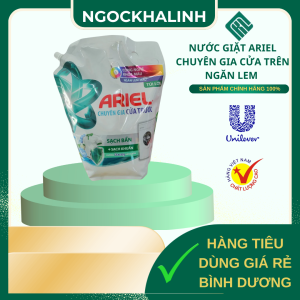 Nước Giặt ARIEL Chuyên Gia Cửa Trên Ngăn Lem Màu Mới Túi 3.5kg