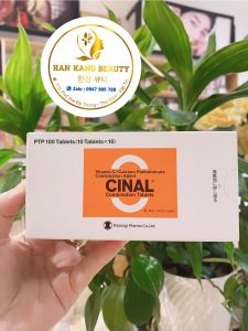 Viên Uống Cinal C Combination Tablets Nhật Bản  Hộp 100 Viên Hỗ Trợ Trắng Da Ngừa Mụn