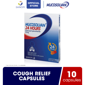 Mucosolvan 24 Hours Cough Relief Capsule 75mg 10s [Exp May-2026]