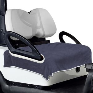 MUNCHX Breathable Golf Cart Seat Cover Non-Slip Comfortable Golf Cart Seat Towel Blanket Portable Keeps Seats Dry Golf Cart Accessories for 2/4-seats Cart