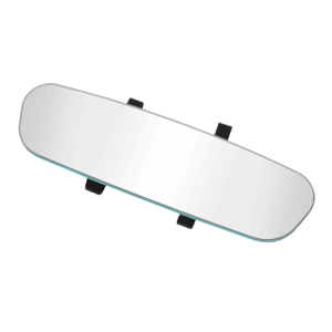 BEBA High-definition Wide Angle Convex Rearview Mirror Adjustable Fastening Sun Visor Mirror Covers Universal Fit Easy-Clip Auxiliary Rearview Mirror Inside The Car