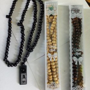 SOUVENIR TASBIH KAYU 99 BUTIR/SOUVENIR KELAHIRAN ANAK/PERNIKAHAN/OLEH-OLEH/DLL