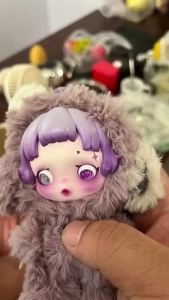 SKULLPANDA3.0 Loạt phim rạp hát không ngủ SP Móc khóa búp bê nhồi bông vinyl thời thượng hộp mù Pop Mart