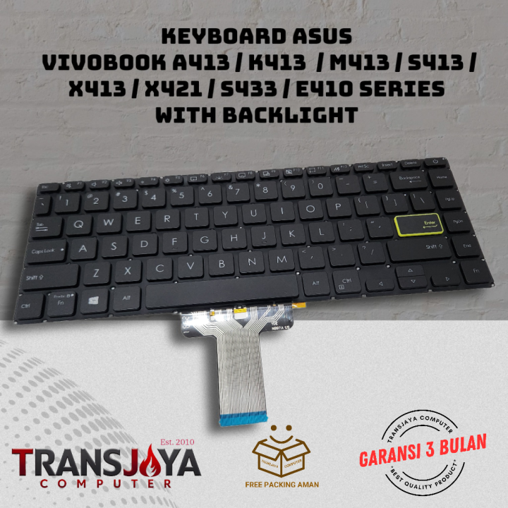 Keyboard Laptop Asus A413 A413EP A413J E410 K413 K413E K413EA