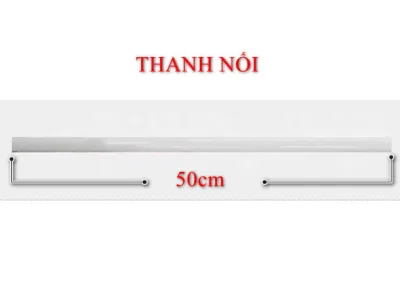 Thanh treo đa năng không cần khoan tường- Chất liệu thép không gỉ nhiều kích thước
