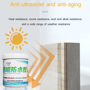 Transparent Waterproof Sealant Glue Bathroom Non-Leak Adhesive Multifunctional Repair Wall Tile Window Coating Leak Waterproof Duct Repair Glue