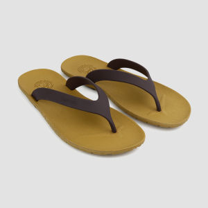 Sandal Jepit Pria Karet Camou WR Yellow Empuk Anti Slip Nyaman dan Stylish