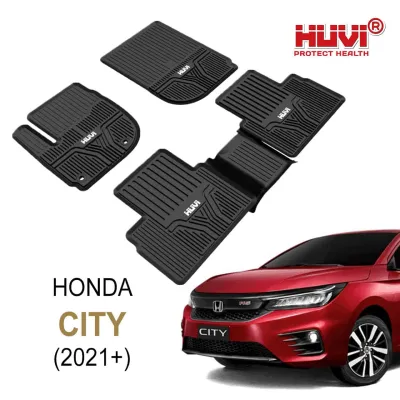 Thảm lót sàn ô tô HUVI cho xe Honda City 2D năm 2021+