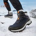 Camel Men's Winter Warm Hiking Shoes Hightop Walking Waterproof Hiking Boots. 