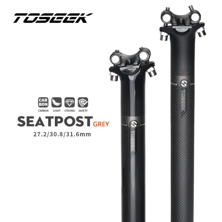 Carbon seatpost road discount bike