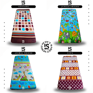 Sprei 80x200x20 80x200x10 80x200x5 Sudut Karet Motif Karakter Dan Abstrak Aesthetic