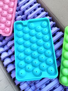 promo varian 3 pcs cetakan jelly ball bulat 33 lubang cetakan es batu multifungsi