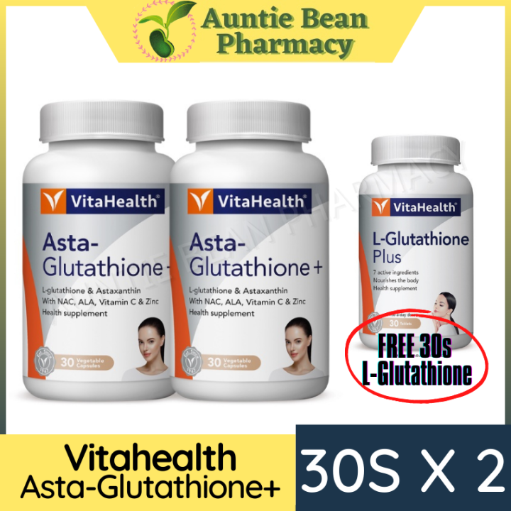 vitahealth l-glutathione plus ⚠️News went viral online that a woman allegedly lost her life after  consuming a RM20 glutathione supplement! Here's what you need to know: 💡 Glutathione itself is naturally produced by the body and
