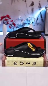 Guangdong MenS Summer Beach Flip-Flops For Outdoor Wear Anti-Slip Odor-Resistant Soft-Soled Sandals