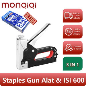 Alat Stapler Kekuatan Tinggi: Stapler 3in1 & Guntacker Kayu