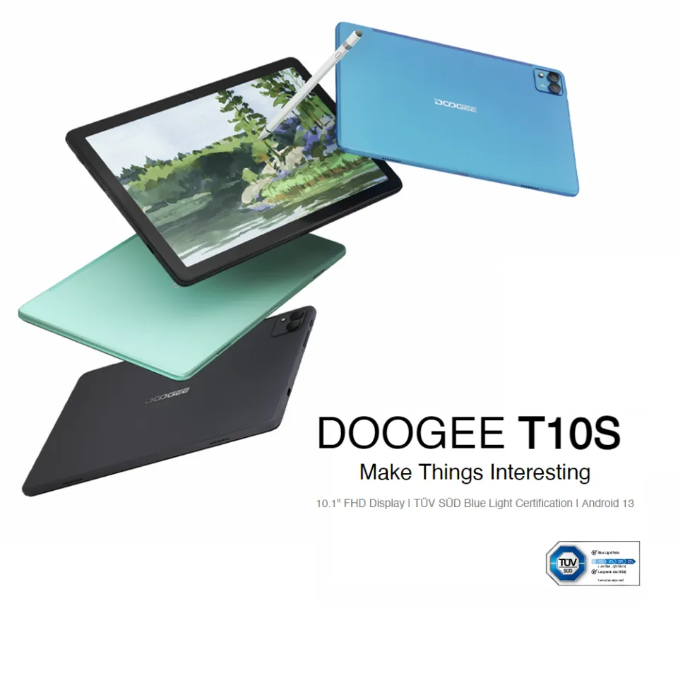 Doogee T10S Tablet | 11GB RAM (6+5) + 128GB | Unisoc T606 | 10.1