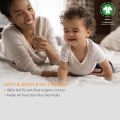 Bộ ga trải giường SLEEP MANTRA 100% ORGANIC COTTON hữu cơ chất vải percale mềm mại mát mẻ thoáng khí của Mỹ. 