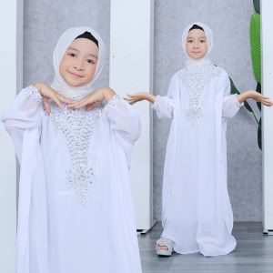 Kaftan Cinta Kid ceruty babydoll all size fit untuk anak umur 6 - 10thn tergantung tinggi anak.