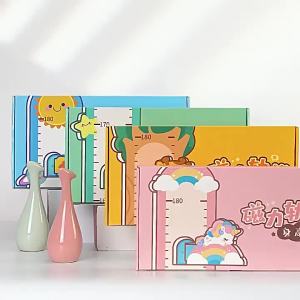 Childrens Height Measurement Wall Sticker Magnetic Baby Height Measuring Wall Sticker Wallpaper Removable Non-Damaging Wall Precision Instrument Ruler Artifact