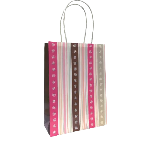 Store Age [20pcs] Classic/Floral Paper Bag, Goodies Bag for Wedding/Birthday/Annual Dinner/Party